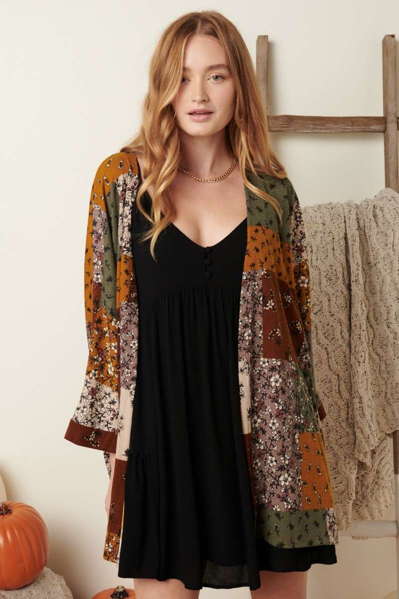 mittoshop - H42489-SMOCKING DETAIL MINI DRESS