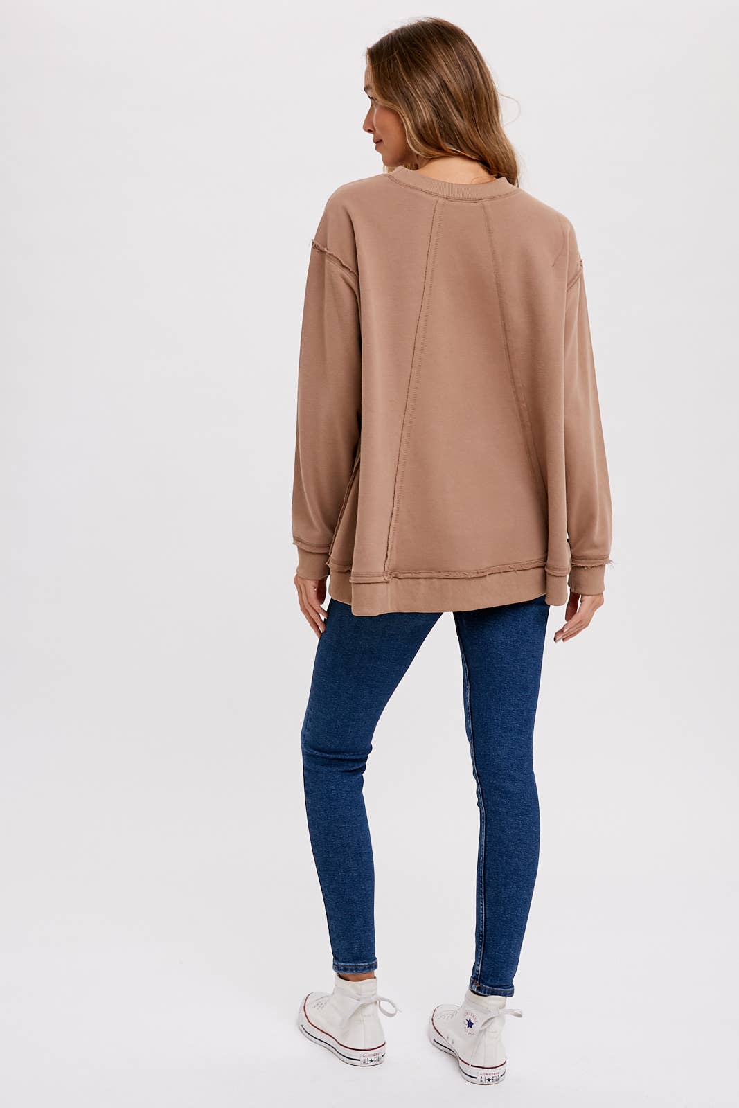 Bluivy - CREWNECK OVERSIZED SWEATSHIRT