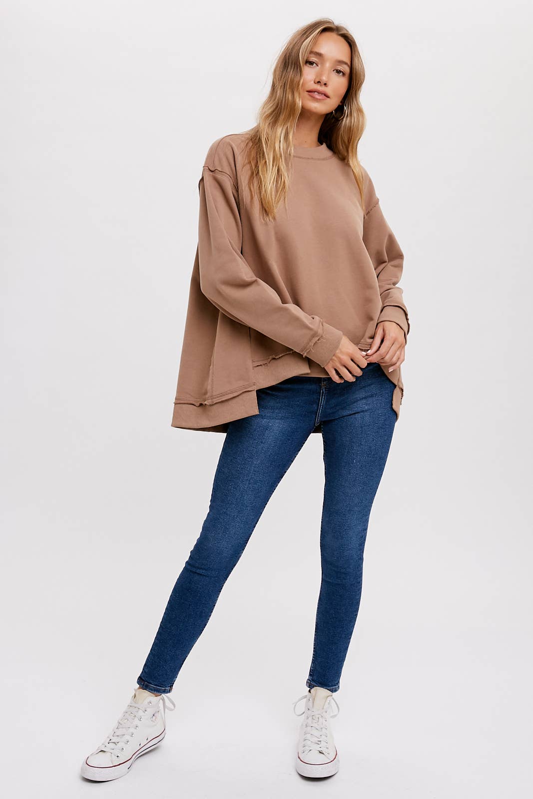 Bluivy - CREWNECK OVERSIZED SWEATSHIRT