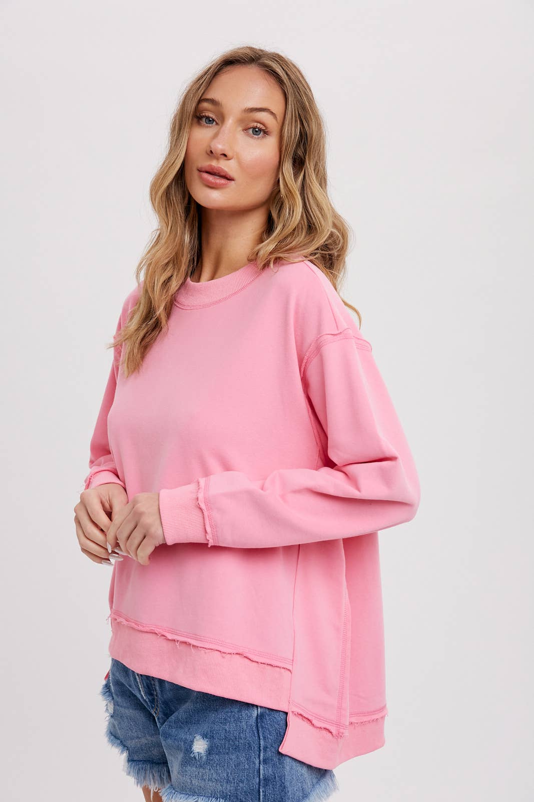 Bluivy - CREWNECK OVERSIZED SWEATSHIRT