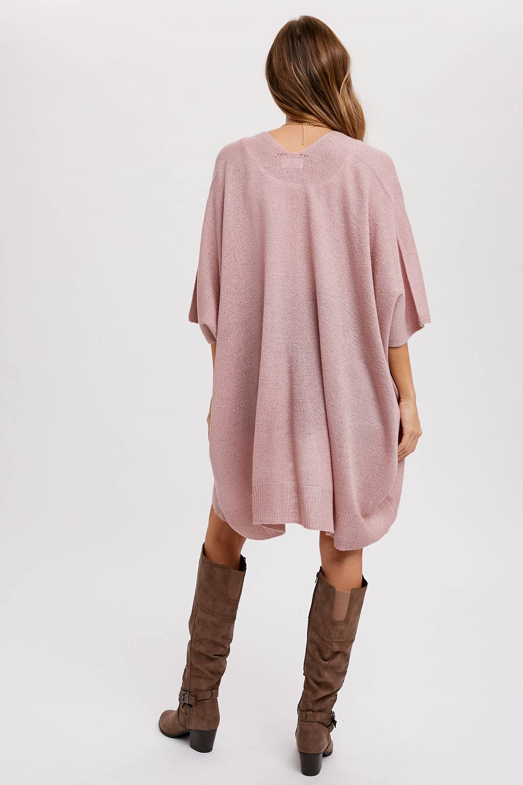 Bluivy - WIDE SLEEVE OPEN FRONT CARDIGAN