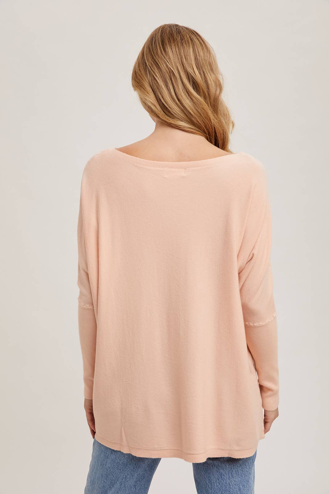 Bluivy - FLOWY BOATNECK DOLMAN TUNIC