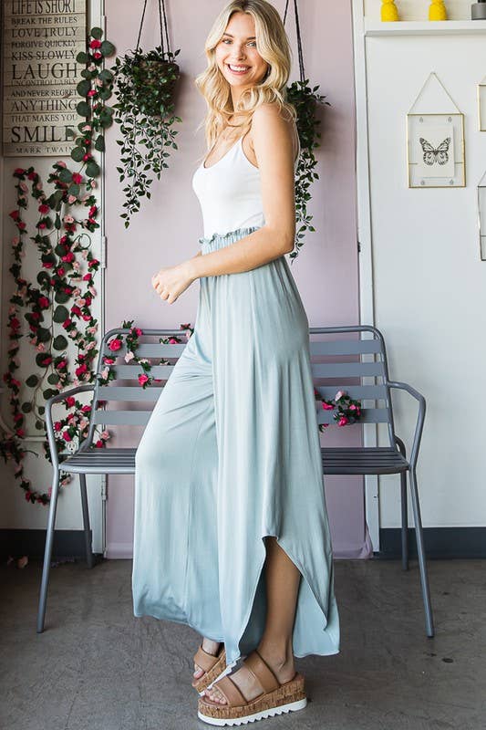 HEIMISH - SOLID ASYMMETRICAL PANTS