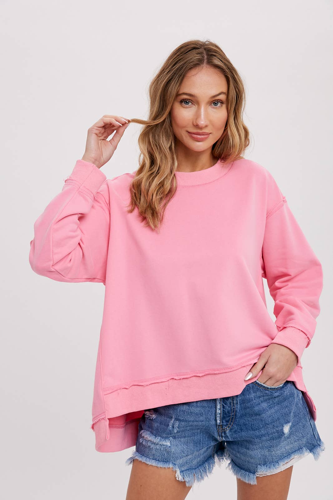 Bluivy - CREWNECK OVERSIZED SWEATSHIRT