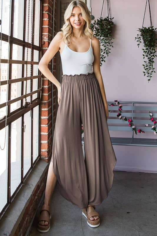 HEIMISH - SOLID ASYMMETRICAL PANTS