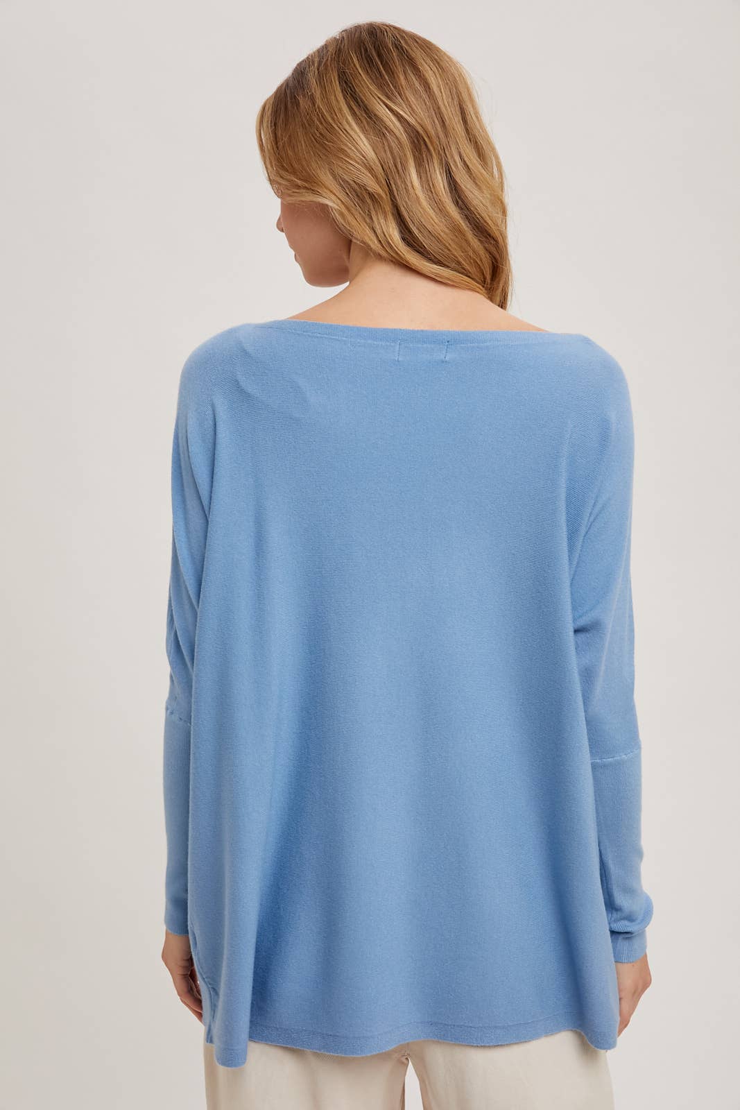 Bluivy - FLOWY BOATNECK DOLMAN TUNIC