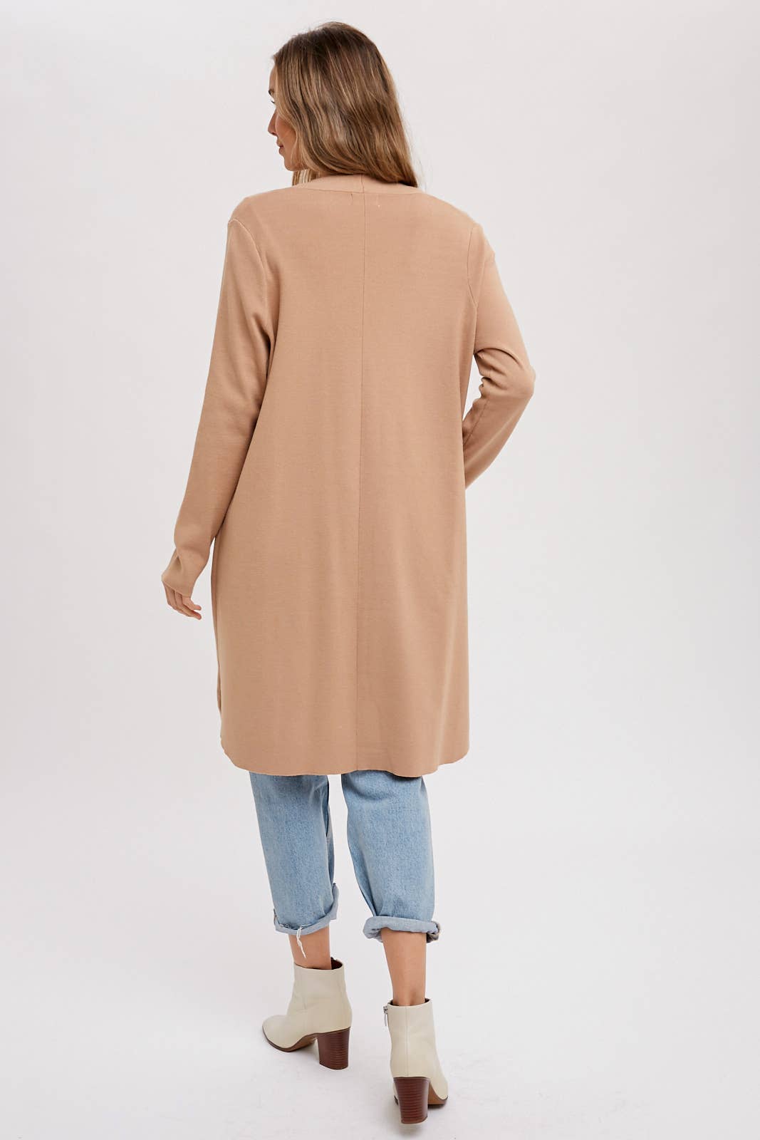 Bluivy - DRAPE COLLAR CARDIGAN