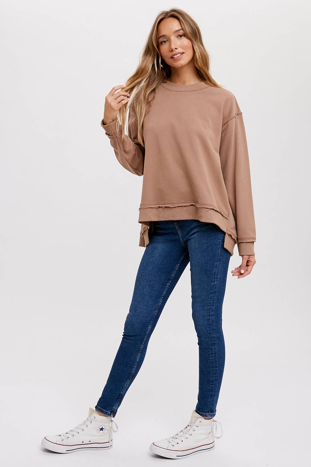 Bluivy - CREWNECK OVERSIZED SWEATSHIRT