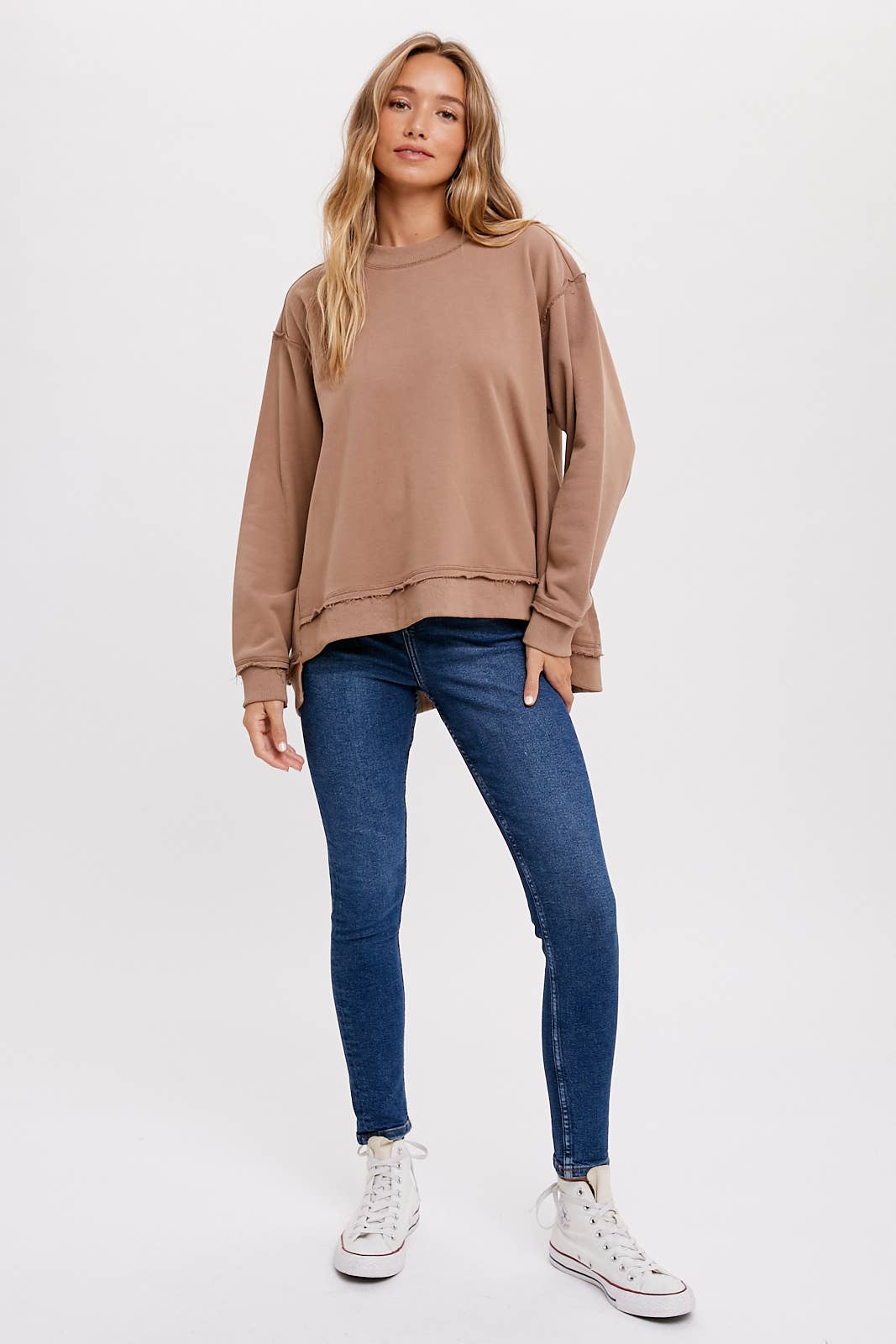Bluivy - CREWNECK OVERSIZED SWEATSHIRT