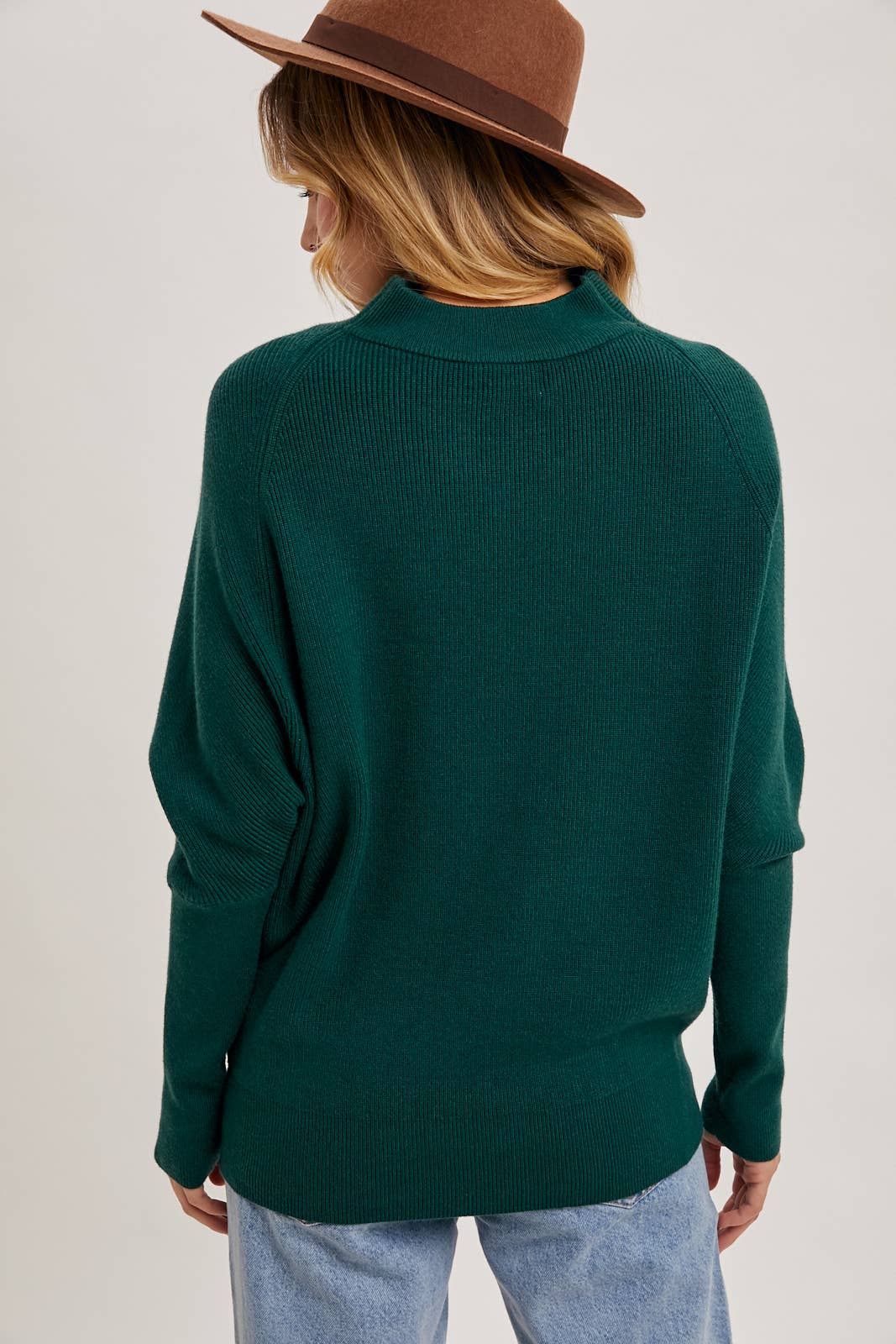 Bluivy - SLOUCH NECK DOLMAN PULLOVER
