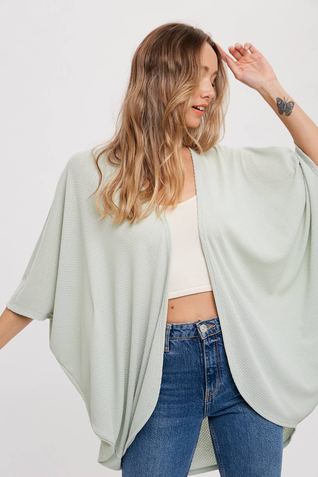 Bluivy - LIGHTWEIGHT DOLMAN CARDIGAN
