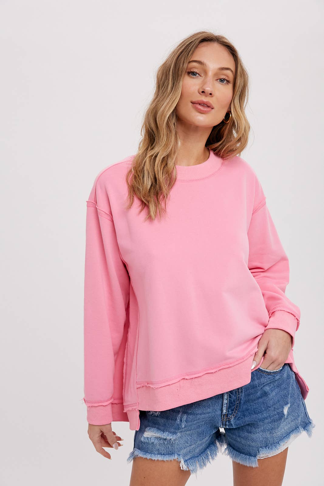 Bluivy - CREWNECK OVERSIZED SWEATSHIRT
