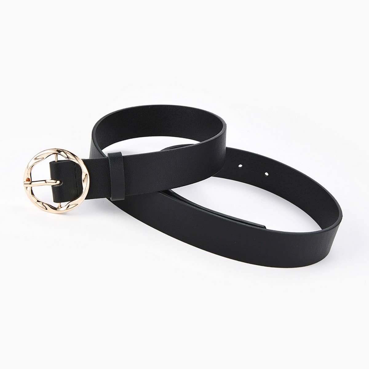 NINEXIS - CWABE0384_SNAKE PRINT LEOPARD ZEBRA PRINT MILK PRINT BELT