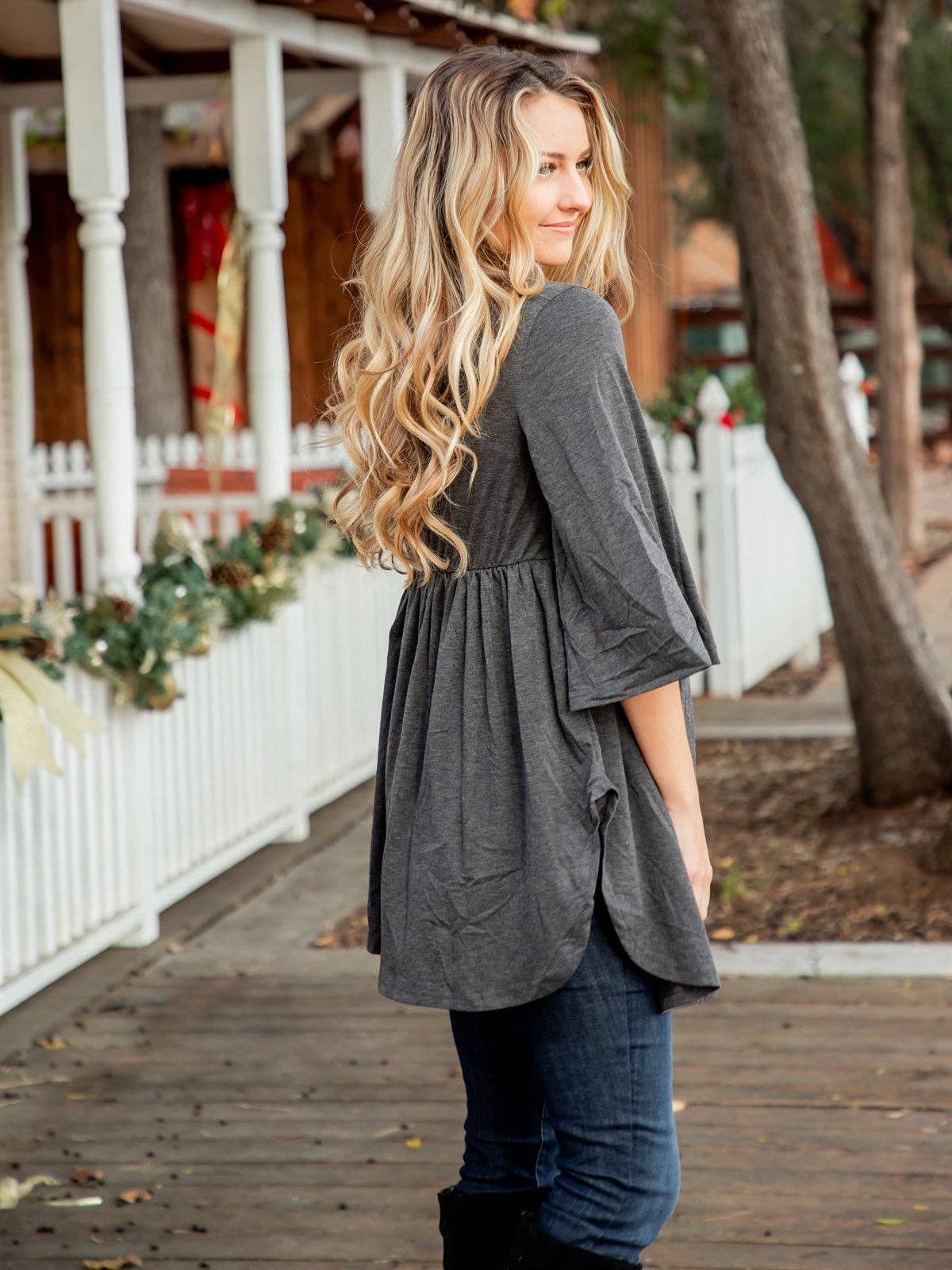 Tickled Teal - Maren Button Cardigan